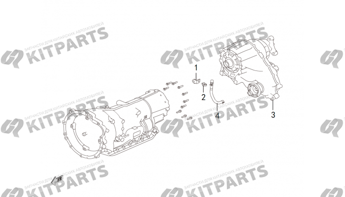 Раздатка KW09-CHK011-FDQ Haval H8