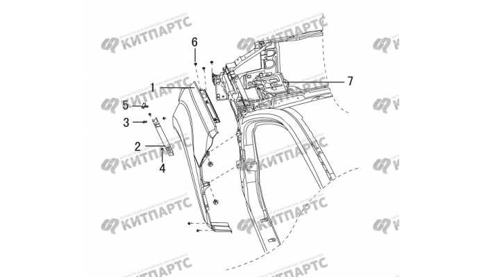 Крыло Great Wall DW Hower H5