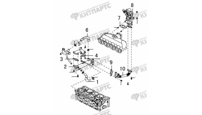 Охладитель и клапан EGR Great Wall Hover H5