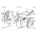 Тормоз задний 4/4